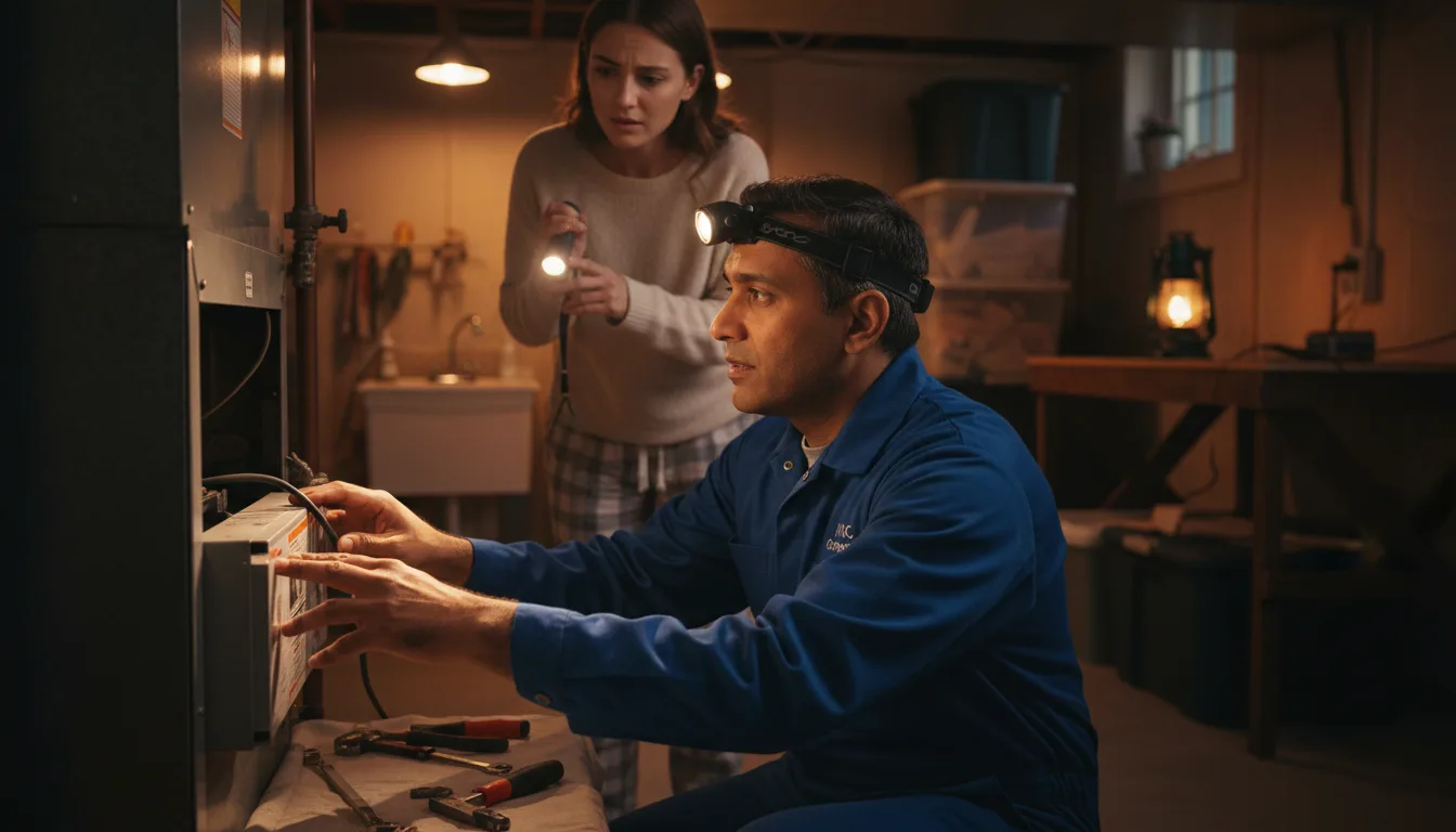 Central Heating Services in Whitesboro, OK · HVAC